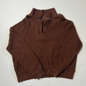 Set Active Waffle Knit Lounge Polo